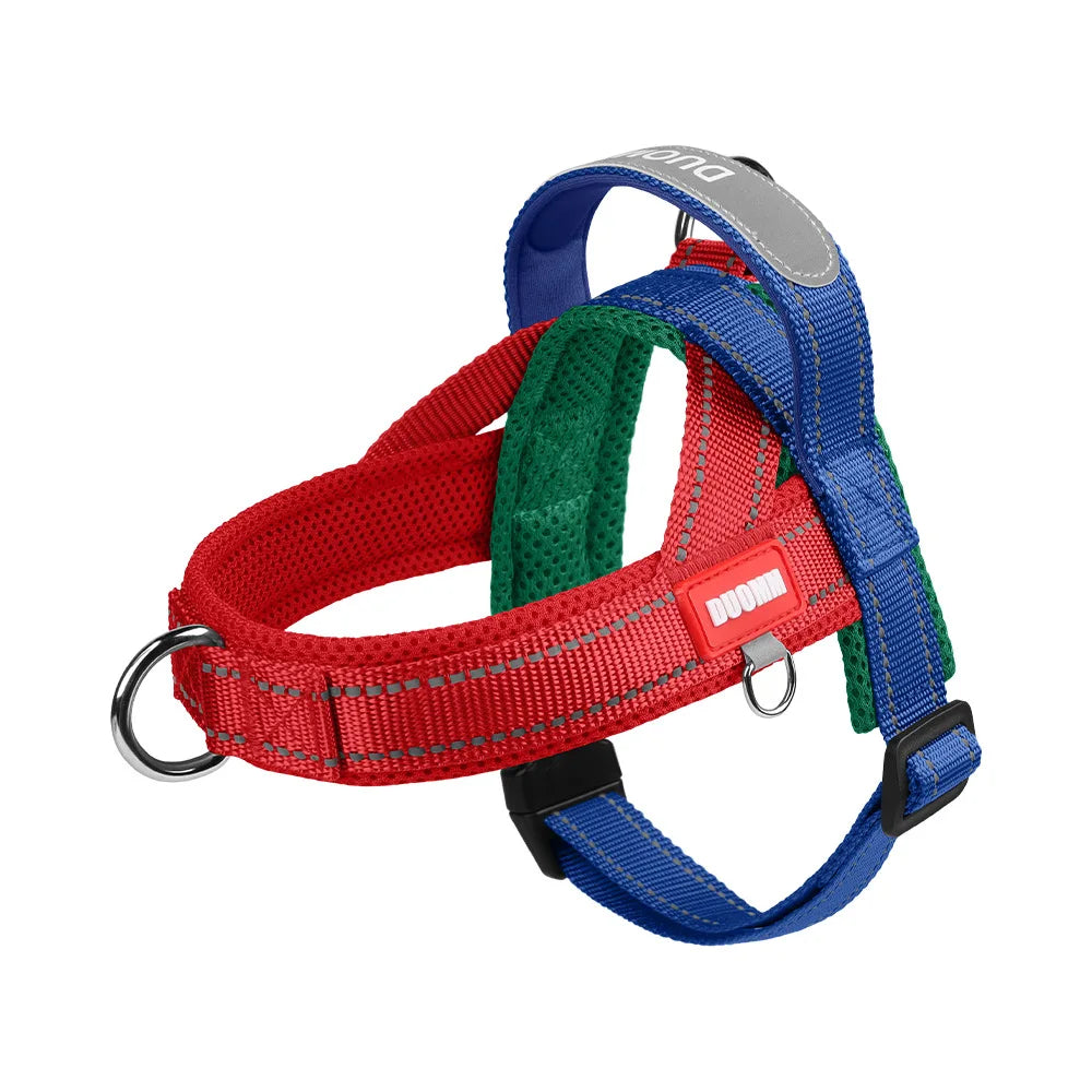Saddle-Style Dog Harness – Padded Quick-Release Chest Strap for Small, Medium & Large Dogs