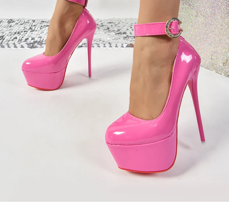 Women’s Ultra High Heel Pumps by Snagg A Shoes