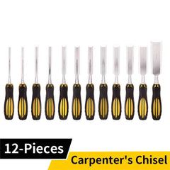 12-Piece Wood Chisel Set - SnaggIt