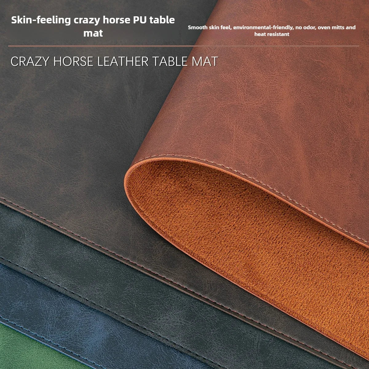 Large Waterproof PU Leather Desk Pad for Computer, Laptop & Keyboard Setup by Snagg A Mouse Pad