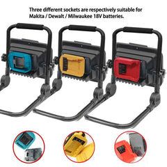5 inch 48-LED work light for 18V tool batteries – image 2