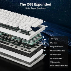 60% Magnetic Gaming Keyboard | Rapid Trigger & 8000Hz Hyper-Polling