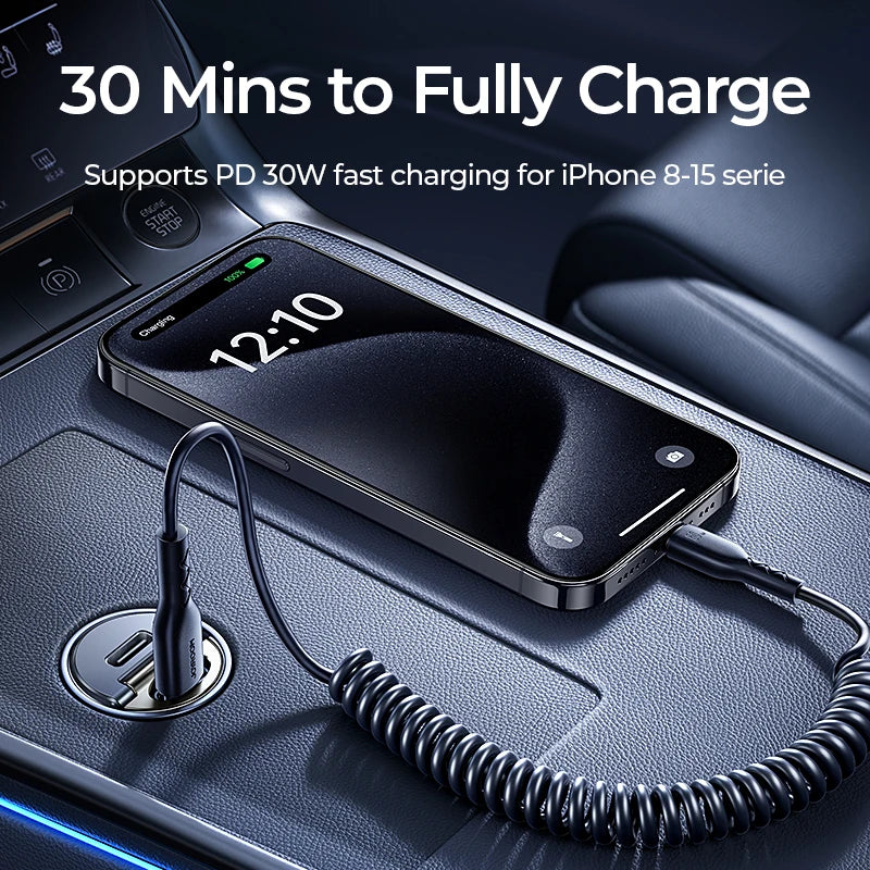 30W Mini Car Charger Adapter by Snagg A Car Adapter