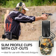 Tactical Hearing Protection Earmuff by Snagg An Earmuff