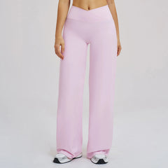 Women's V-Waist Gym Leggings | High Waist Peach Lift Scrunch Butt Yoga Fitness Tights