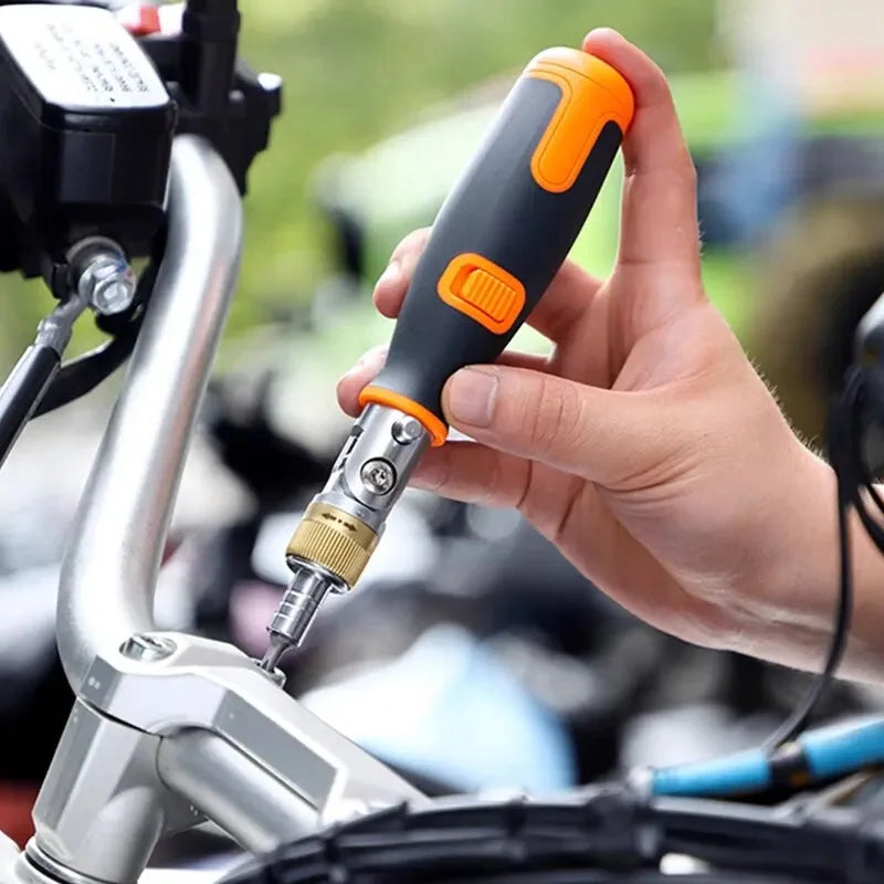 10-in-1 Multi-Angle Portable Ratchet Screwdriver Set