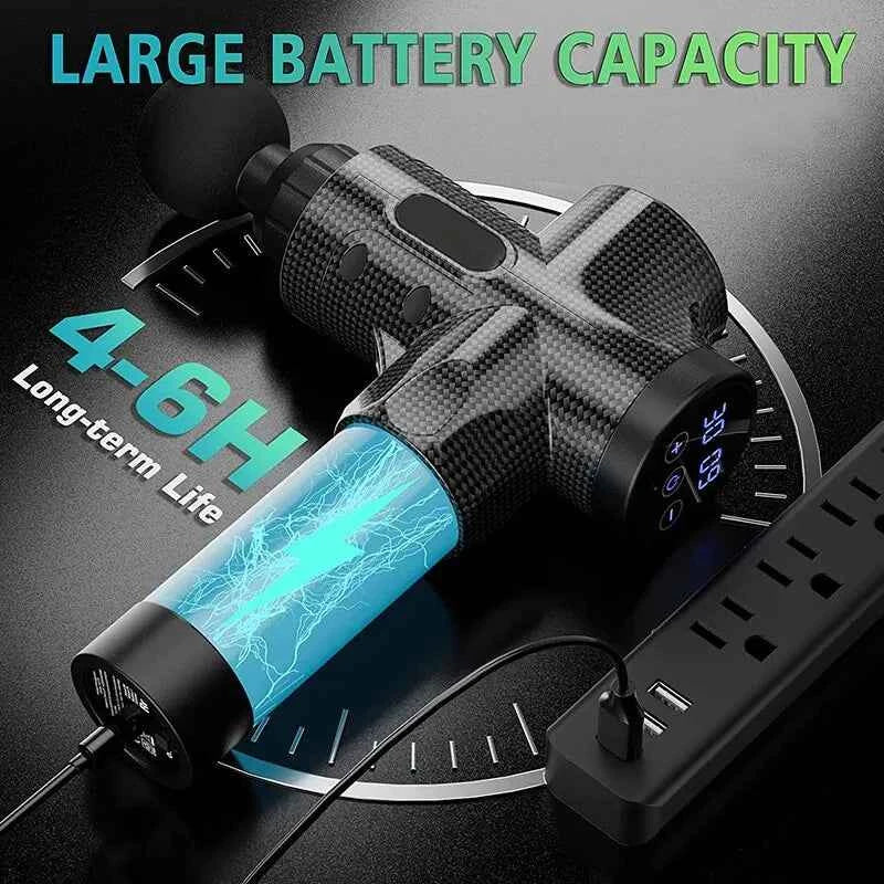 Deep Tissue Massage Gun – Portable Muscle Recovery & Relaxation Tool