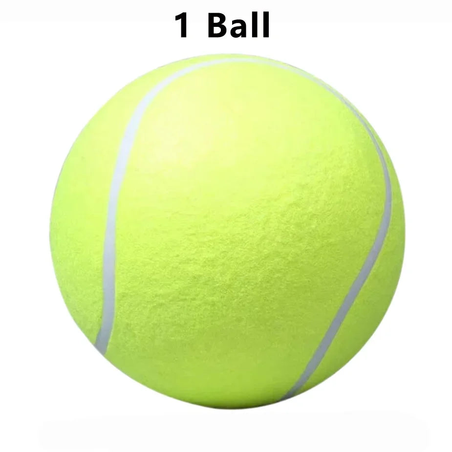 Giant Inflatable Tennis Ball for Dogs by Snagg A Toy