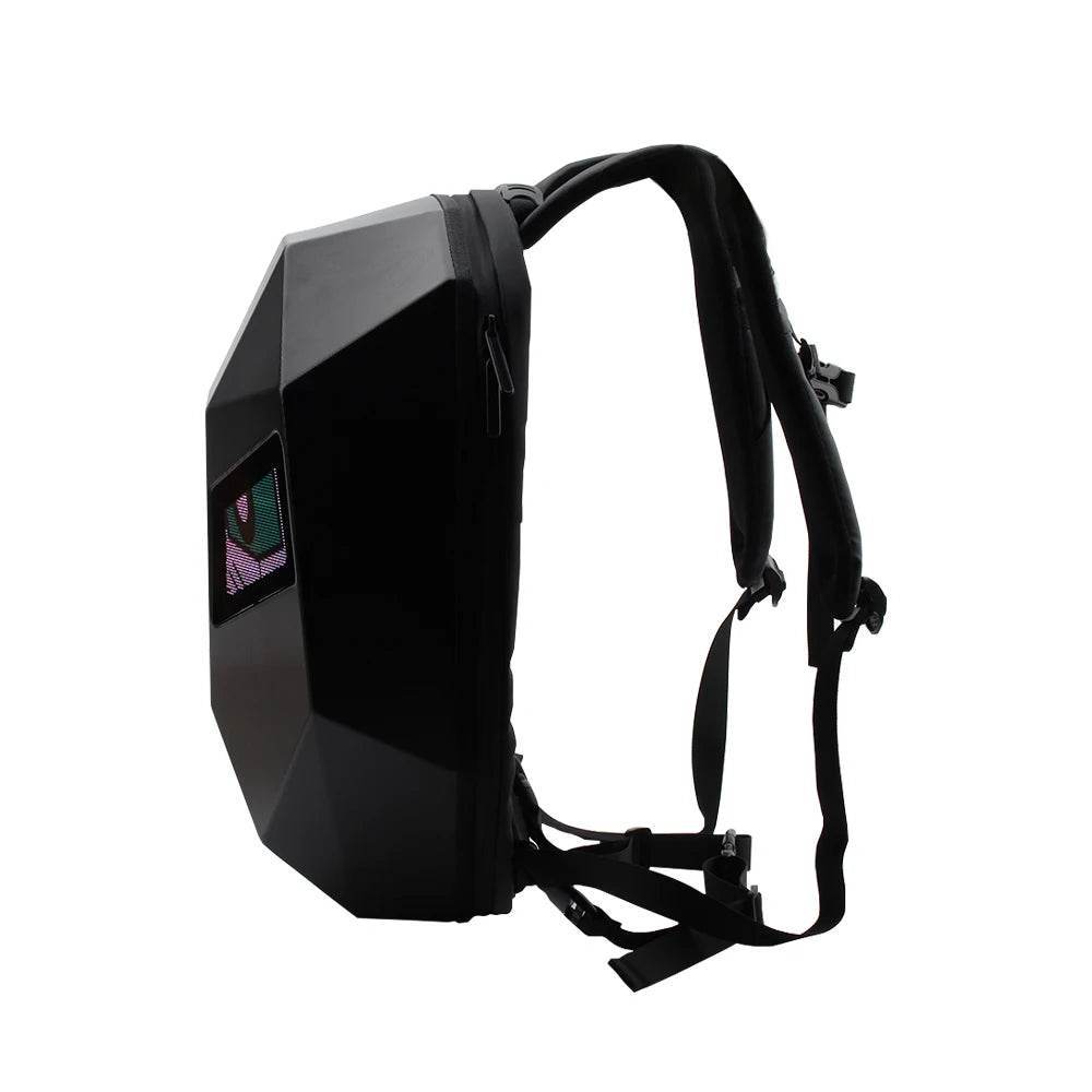 Bluetooth LED Eyes Motorcycle Hard Shell Backpack - SnaggIt