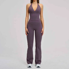 Women's 2-Piece Yoga Set | High Waist Leggings & Sports Bra Workout Fitness Gym Tracksuit
