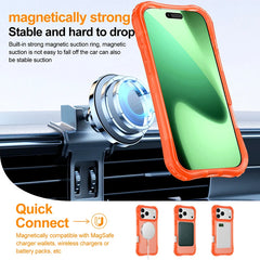 Shockproof Armor 3 in 1 Magnetic Case with Wrist Strap – for iPhone 17 Series - Phone Cases & Covers