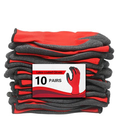 30 Pair Pleated Latex Coated Gloves by Snagg A Gloves