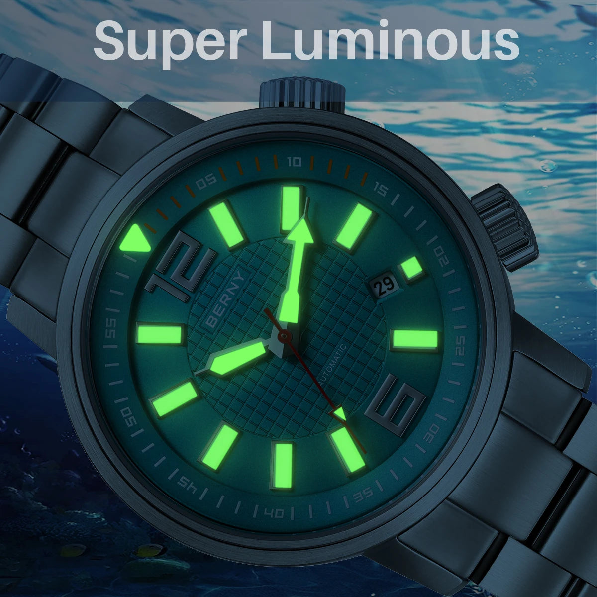 Automatic Diver Watch – Stainless Steel Edition