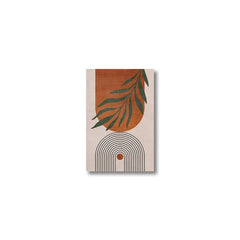 3-Piece Desert & Palm Leaf Abstract Wall Art by Snagg A Print