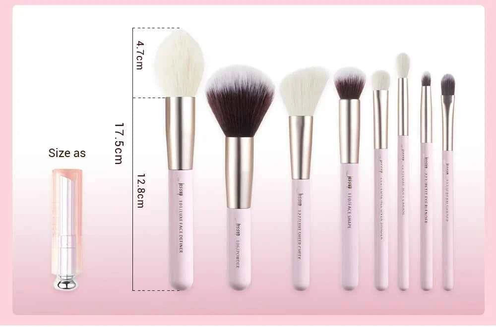 Professional Makeup Brush Set (15–25 Pieces)
