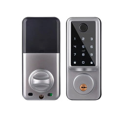 Waterproof Smart Deadbolt Lock – Biometric Fingerprint & Keypad Entry by Snagg A Smart Door Lock