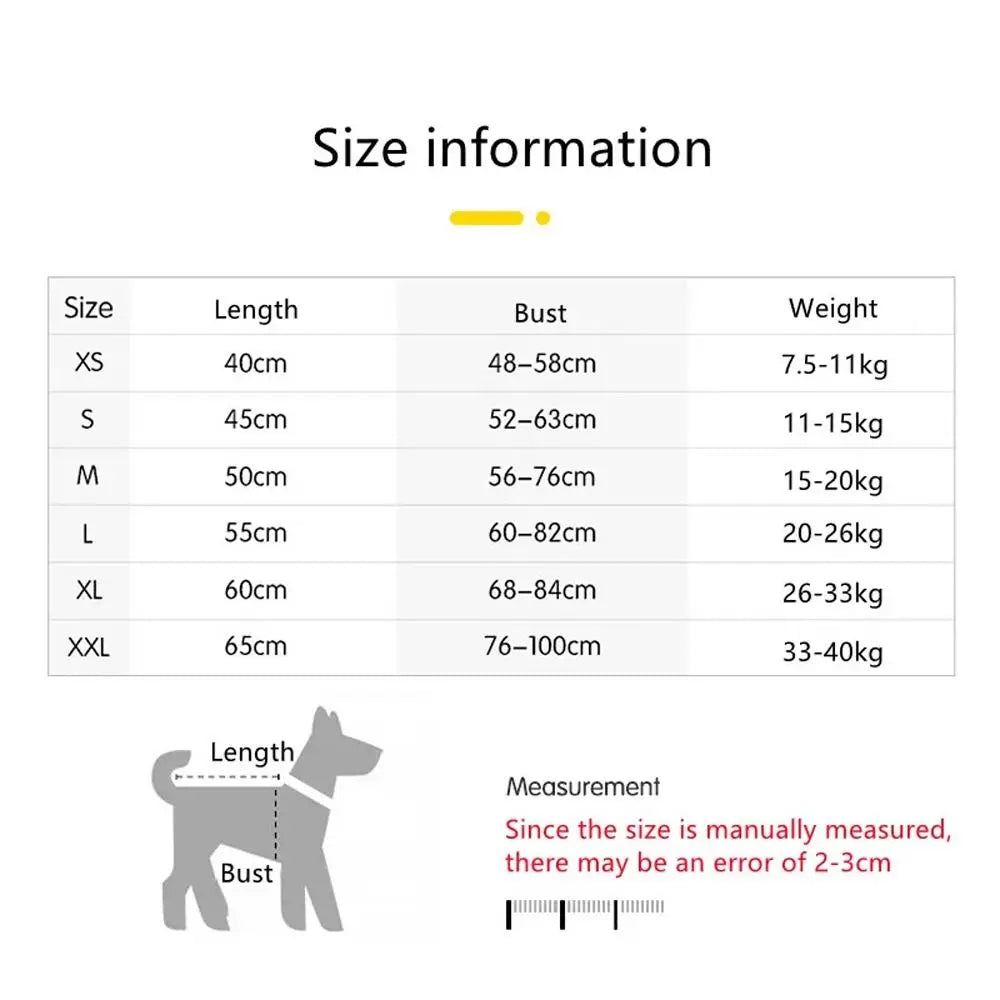 Waterproof Reflective Winter Dog Vest by Snagg A Jacket