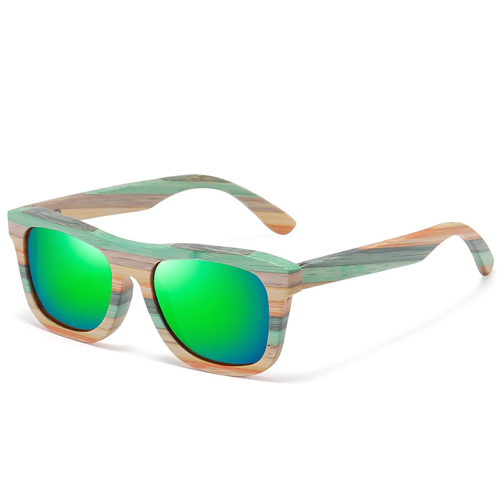 Natural Color Bamboo & Wood Sunglasses