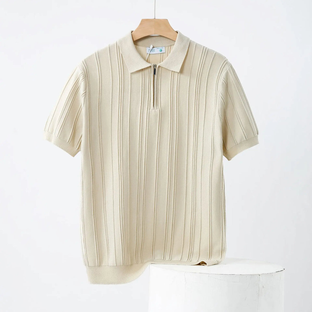 Vintage Knitted Polo | England Style Summer Business Casual
