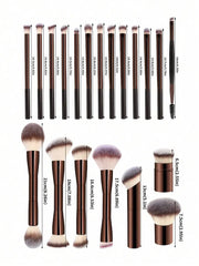 22 Piece Professional Makeup Brush Set