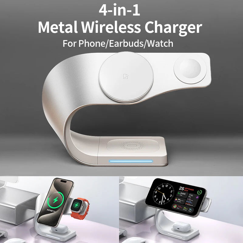 Fast Charging Station Stand Dock for Apple Airpods Watch by Snagg A Charging Station