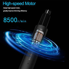 Professional 8500 RPM High Velocity Precision Trimmer – Advanced 4 Blade Alloy System