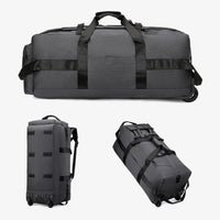 Large-Capacity Portable Roller Duffel Bag by Snagg It Bags