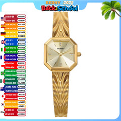 BERNY Women’s Octagonal Gold Quartz Watch