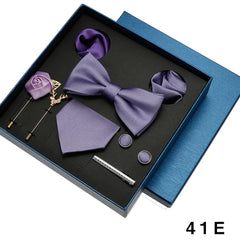 Luxury Silk Tie Set for Men - 41E - Others In Fashion