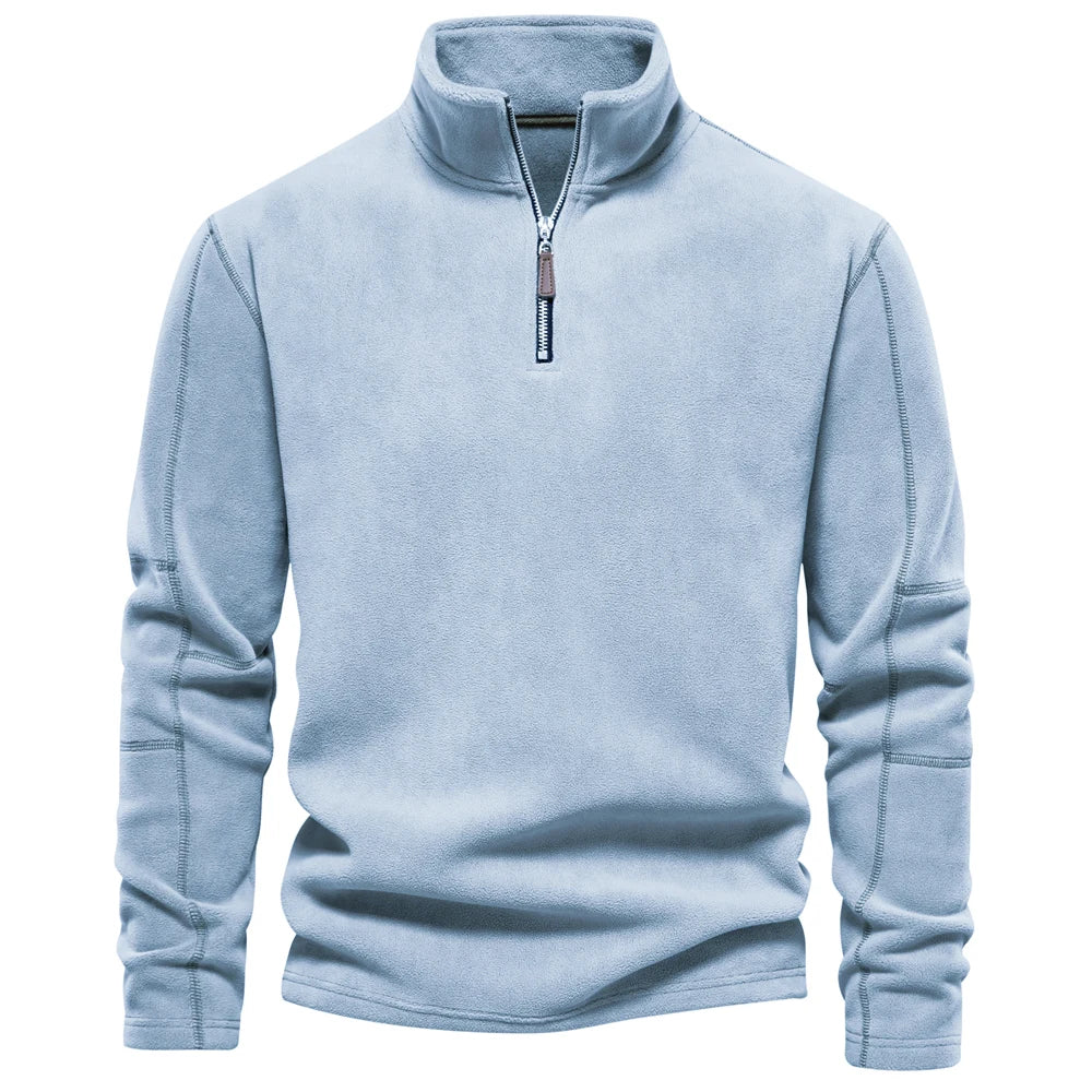 Men’s Thicken Fleece | Winter Thermal Soft-Shell Pullover
