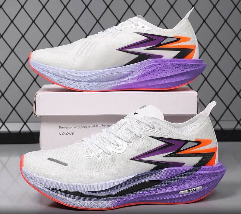 Carbon Board Marathon Running Shoes – Lightweight & Breathable Performance Sneakers - SnaggIt