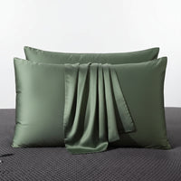 2 Pcs Real Silk Pillowcase – 100% Natural Silk by Snagg A Cushion Cover