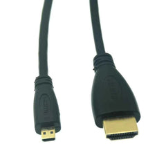 90-Degree Micro HDMI to HDMI Cable – Up/Left/Right Angle for Sony A6400, GH4 & Digital Camera (50cm/150cm)