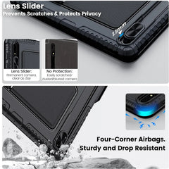 Magic Keyboard For Samsung Galaxy Tab S10 FE+ Case by Snagg A Wireless Keyboard