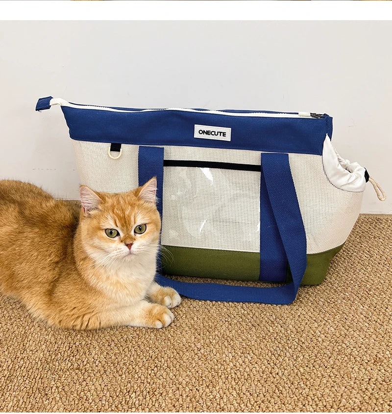 Portable Cat Carrier Bag by Snagg A Carrier Bag