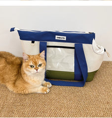 Portable Cat Carrier Bag by Snagg A Carrier Bag
