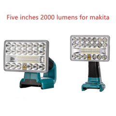 Zinc alloy LED work light for Makita 18V batteries – image 4