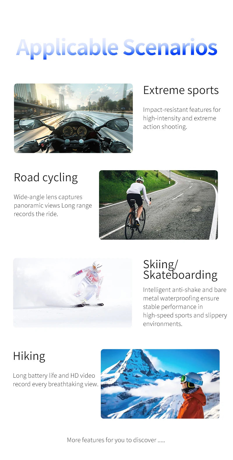 4K HD Mini Action Camera – Waterproof Helmet Cam with Clip Mount by Snagg A Portable Camera