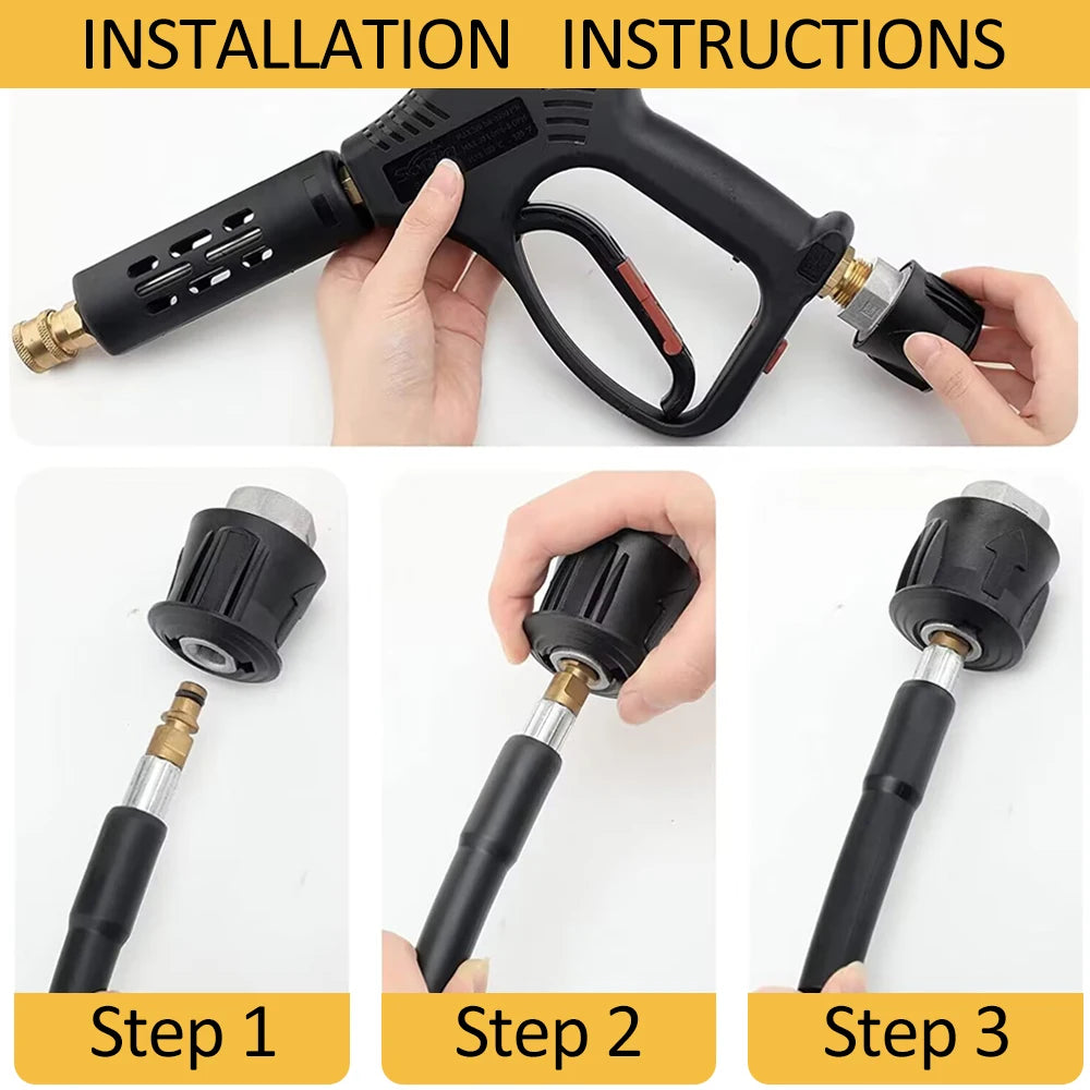Pressure Washer Hose Connector Adapter by Snagg A Connector