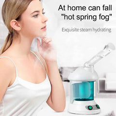 Portable Ionic Facial Steamer – Nano Mist Face Spa & Deep Cleansing Device