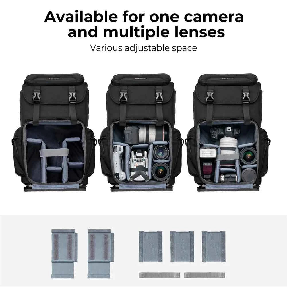 25L Camera & Laptop Backpack – DSLR, Mirrorless & 15.6" Laptop