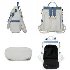 Women’s Fashion Colorblock Backpack by Snagg A Backpack