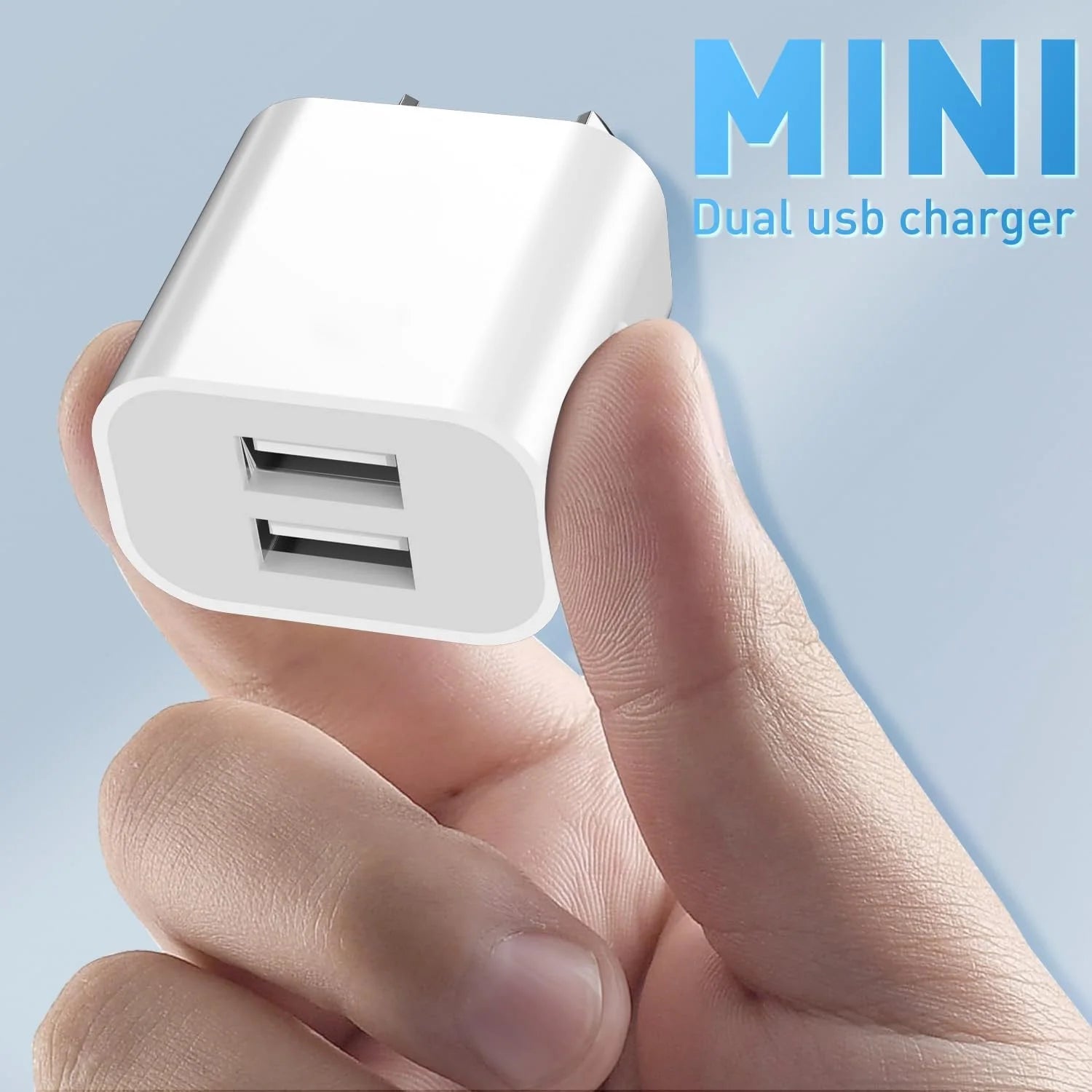 1/5Pcs 5V 2A Dual Port USB Charging Adapter by Snagg An Adapter