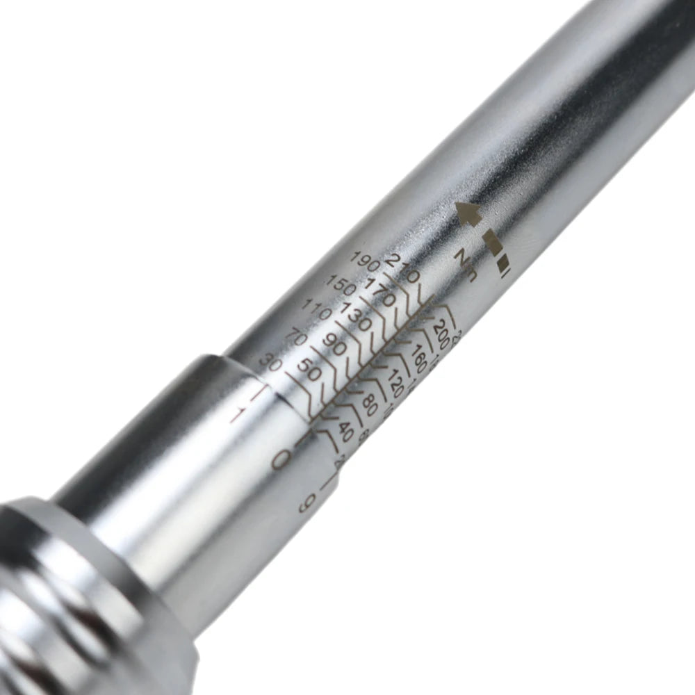 1/2" Drive Torque Wrench Set – 20–220Nm with Sockets & Extension Bars
