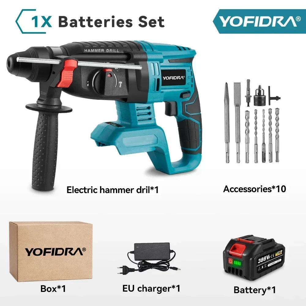 Brushless Rotary Hammer Drill