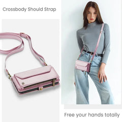 Crossbody Wallet Case for Samsung Galaxy S25 / A Series by Snagg A Phone Case