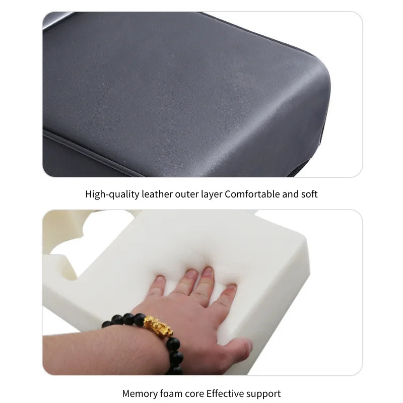 Armrest Box Cushion Pad with Dual Cup Holders by Snagg An Armrest