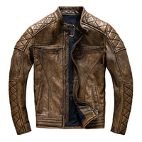 Vintage Men’s Leather Jacket by Snagg A Jacket