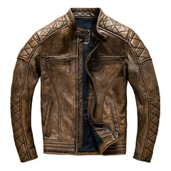 Vintage Men’s Leather Jacket by Snagg A Jacket