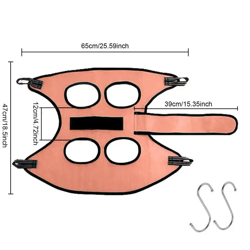 Pet Grooming Hammock Helper by Snagg A Grooming Tool